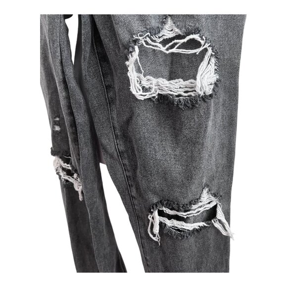 PacSun Black Ripped Mom Jean Size 26x29 - Picture 9 of 9